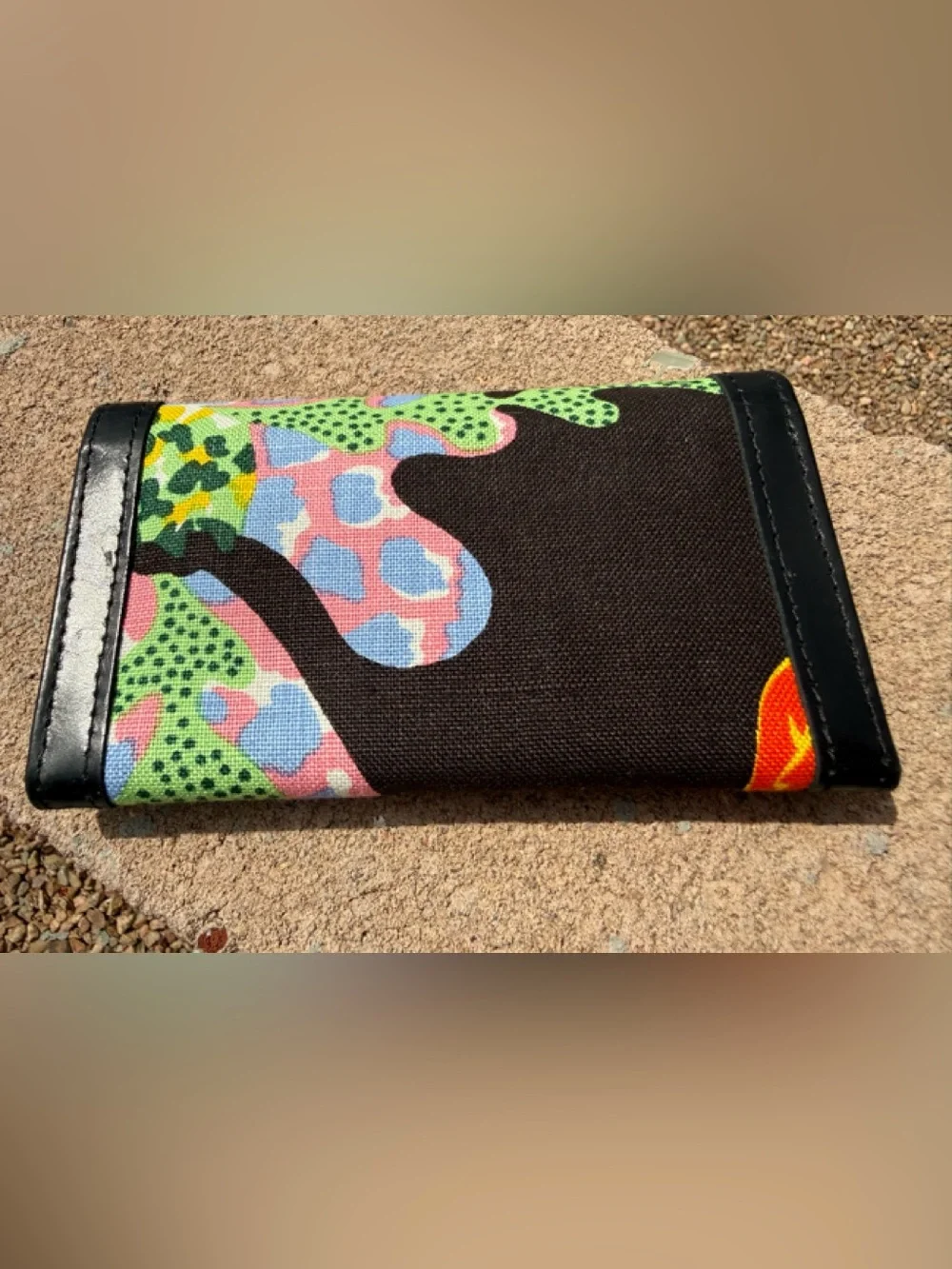 Josef Frank Style Svenskt Tenn Artsy Trifold Wallet – Handmade in Sweden